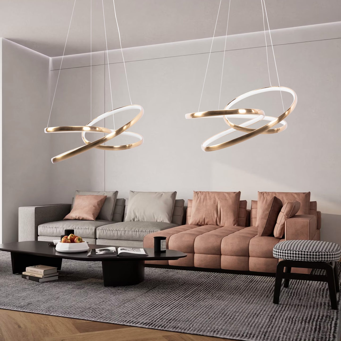 Lampa Led G005-cp Gold  6