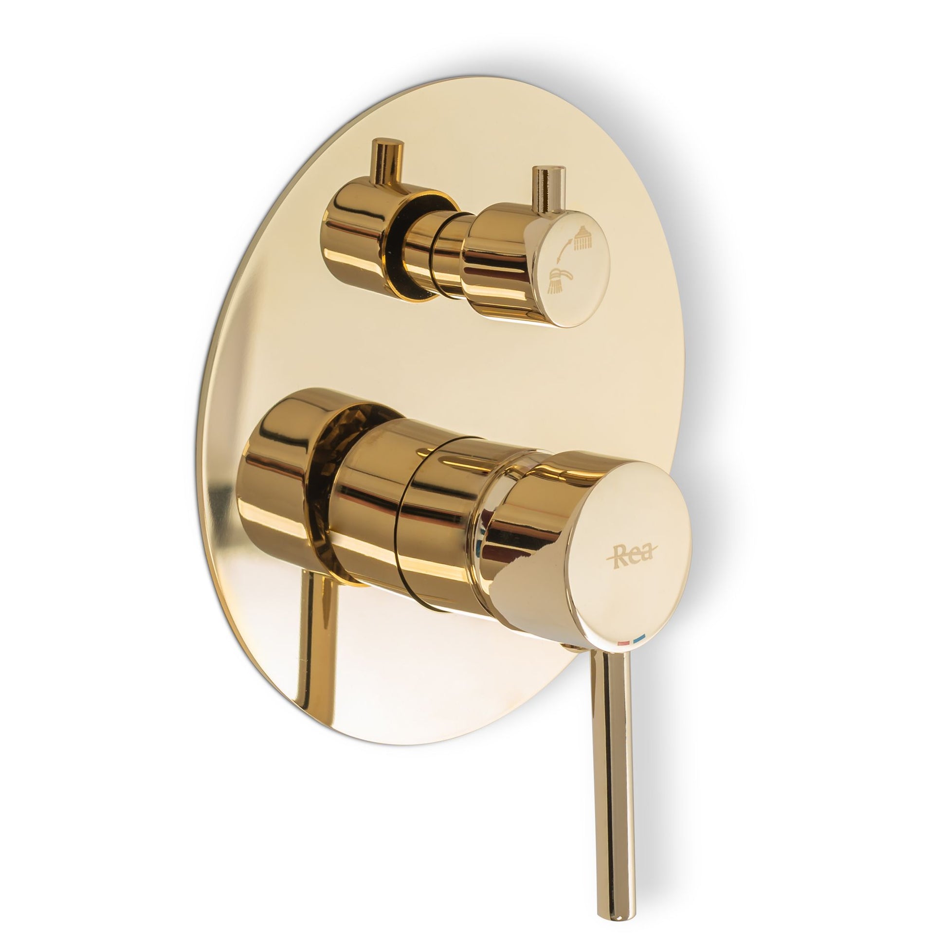 Set de dus incastrabil Rea Lungo L. Gold Auriu + BOX 3