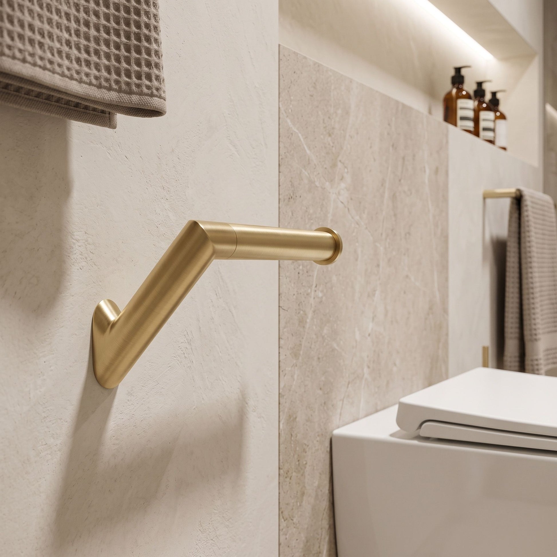 Suport Hârtie Igienică Will Brush Gold 6