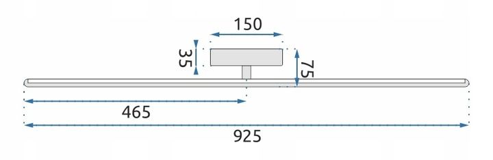 LAMPĂ PENTRU CAMERA LED 12W 92CM APP583-1W  11