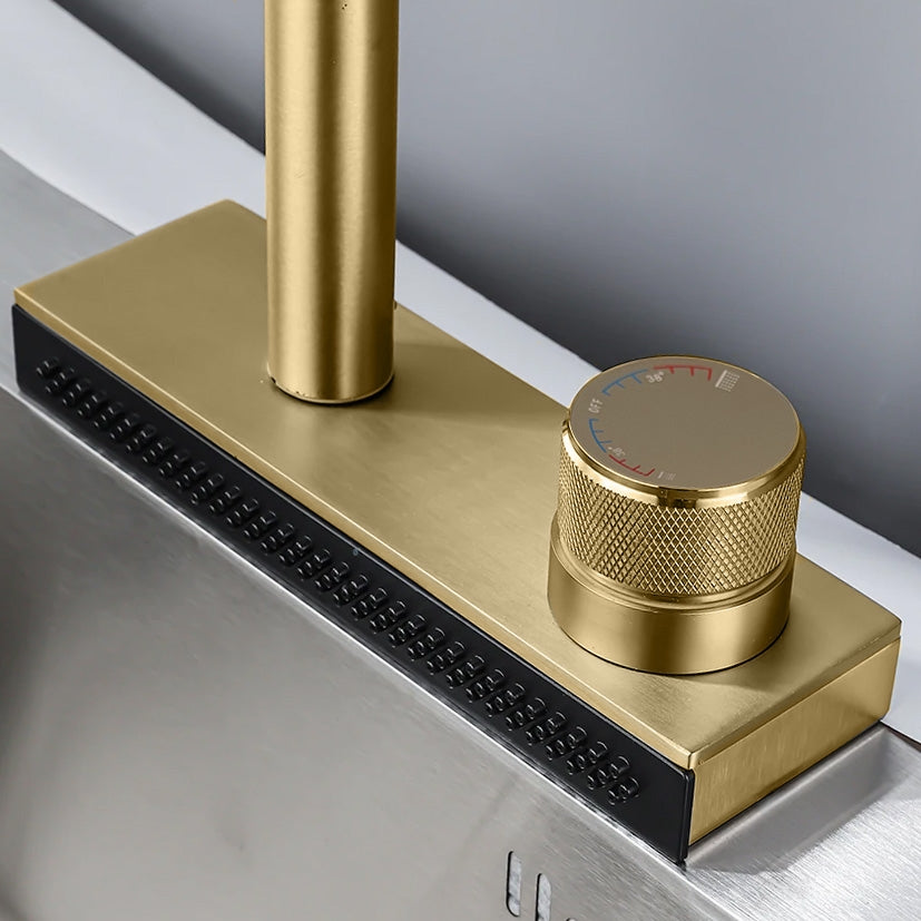 Baterie De Bucătărie Rea Conor Brush Gold  11