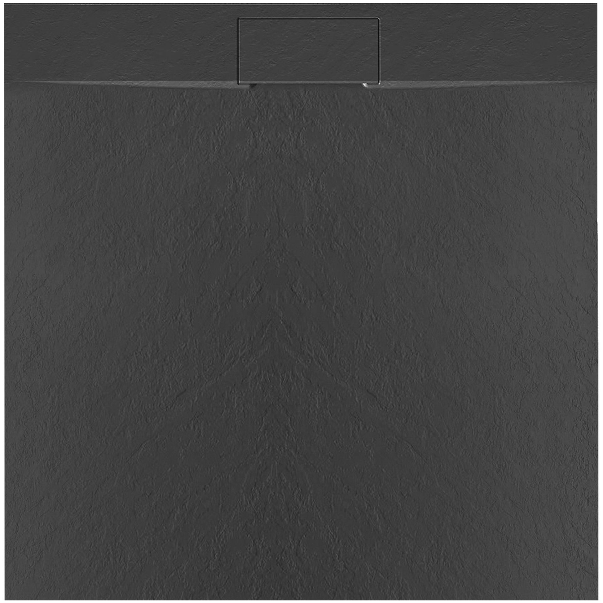 Cadita de dus Bazalt negru 90x90  1