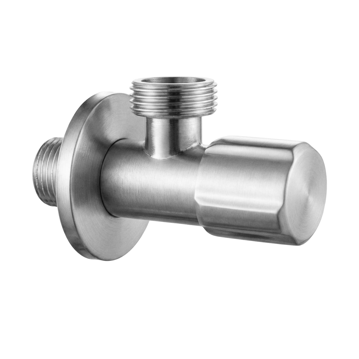 Robinet Colțar 02 1/2" X 3/4" Brush Nickle 7