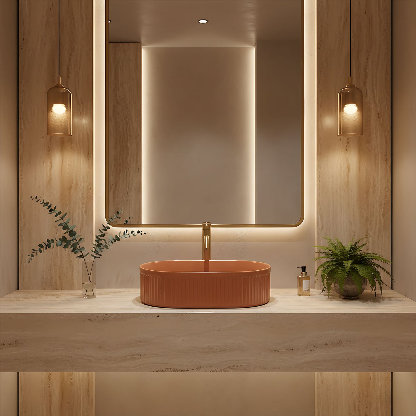 Lavoar Pe Blat Rea Vanda Cinnamon Matt  12