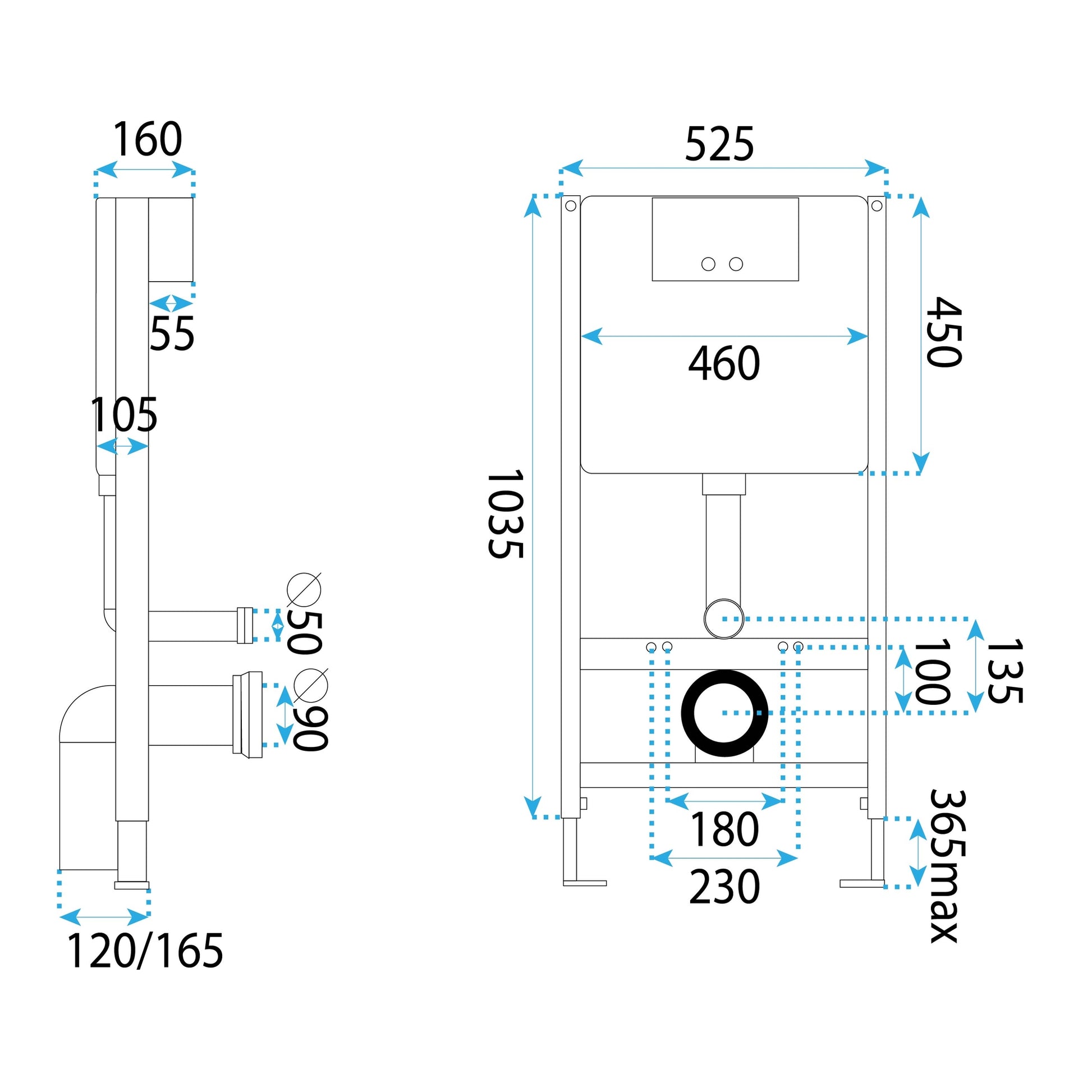 Cadru Wc Încastrat K011a-q  9