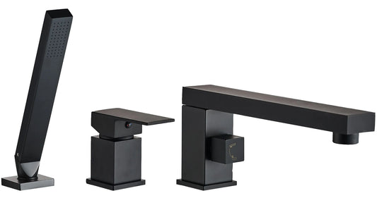 Baterie pentru cada Rea Glen Negru Black trei piese  1