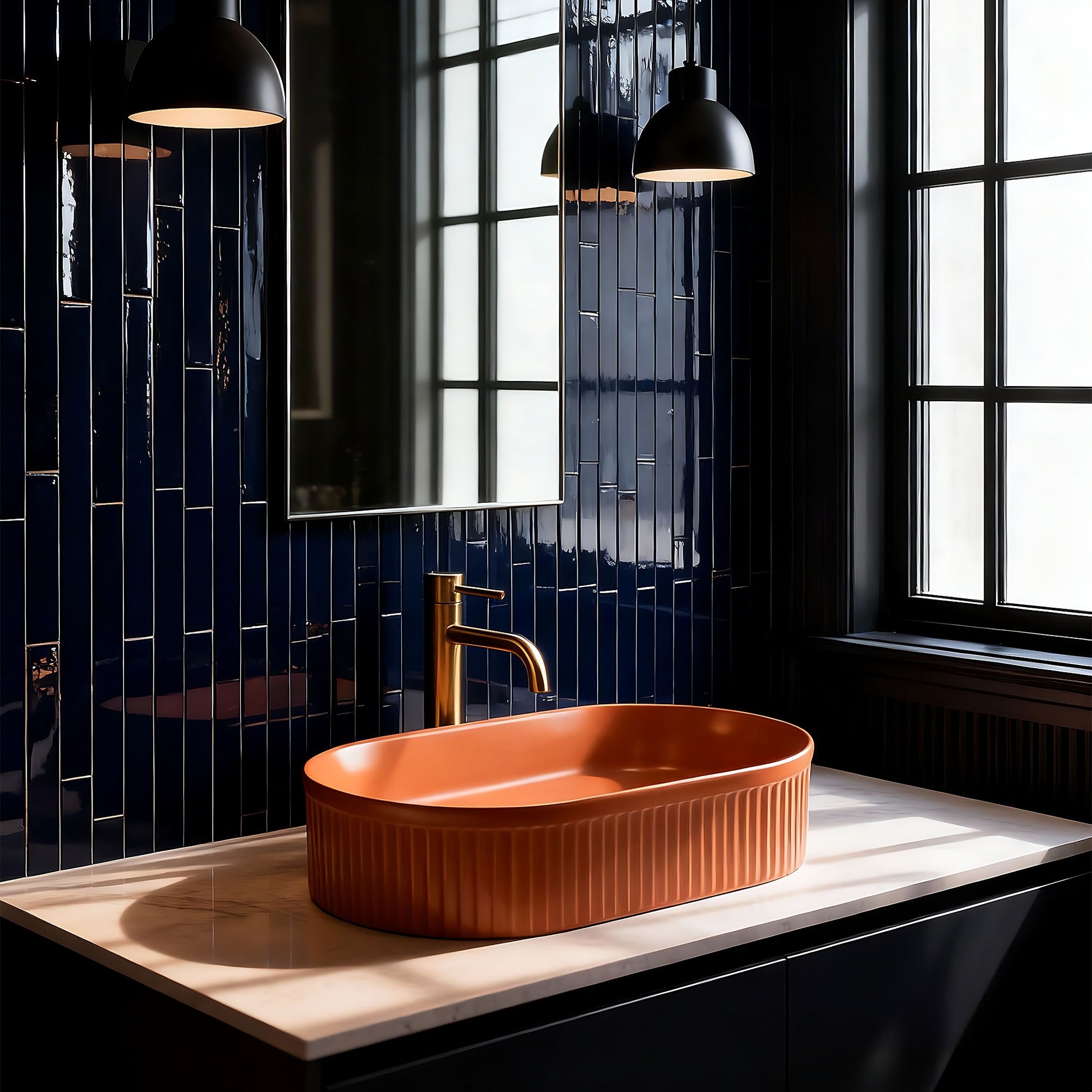 Lavoar Pe Blat Rea Vanda Cinnamon Matt  11