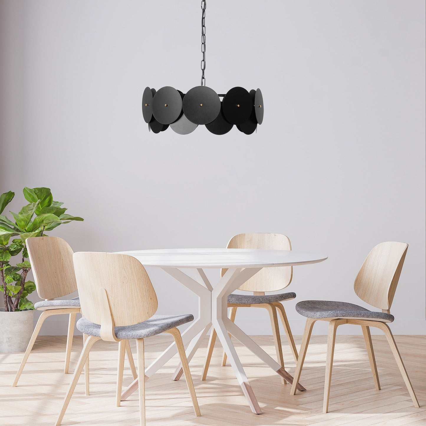 Lampă De Tavan App1307-cp Black  11