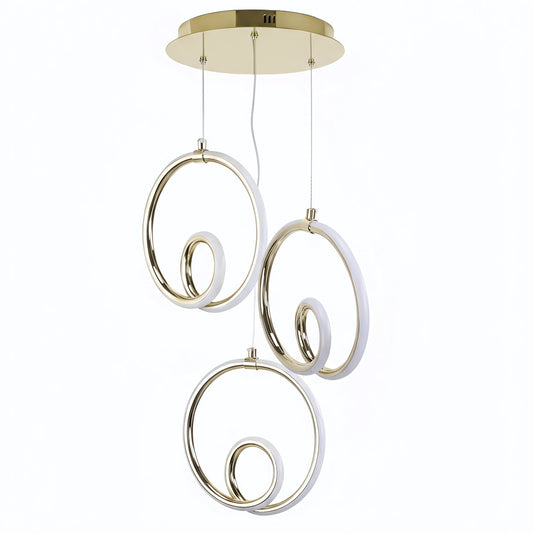 Lampa Led Lhj095-3cp Gold  1