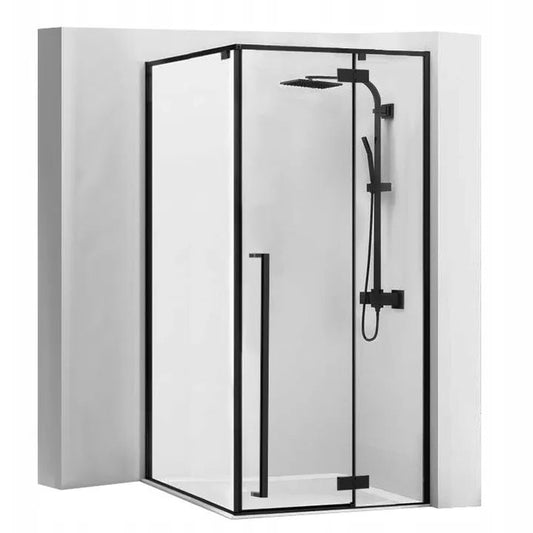 Cabina de dus Fargo 90x90 Black Mat fara cadita 1