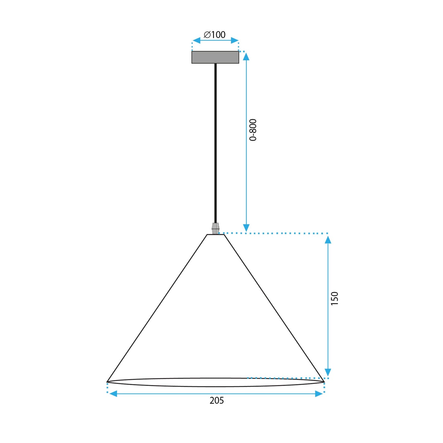 Lampă de tavan APP1442-1CP WOOD  10