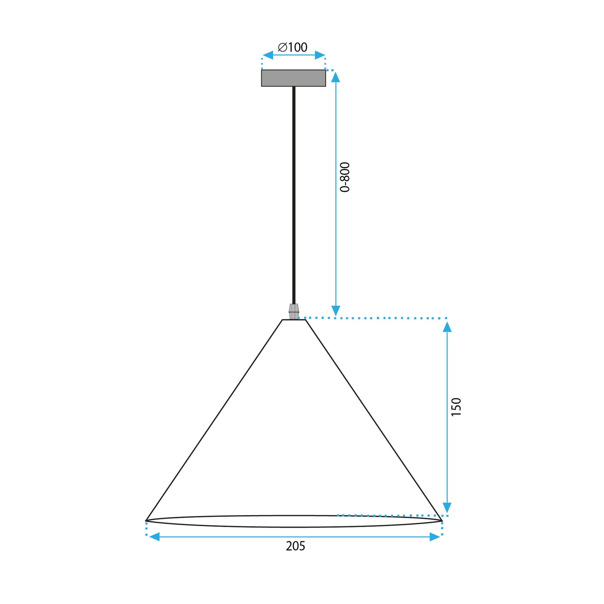 Lampă de tavan APP1442-1CP WOOD  10