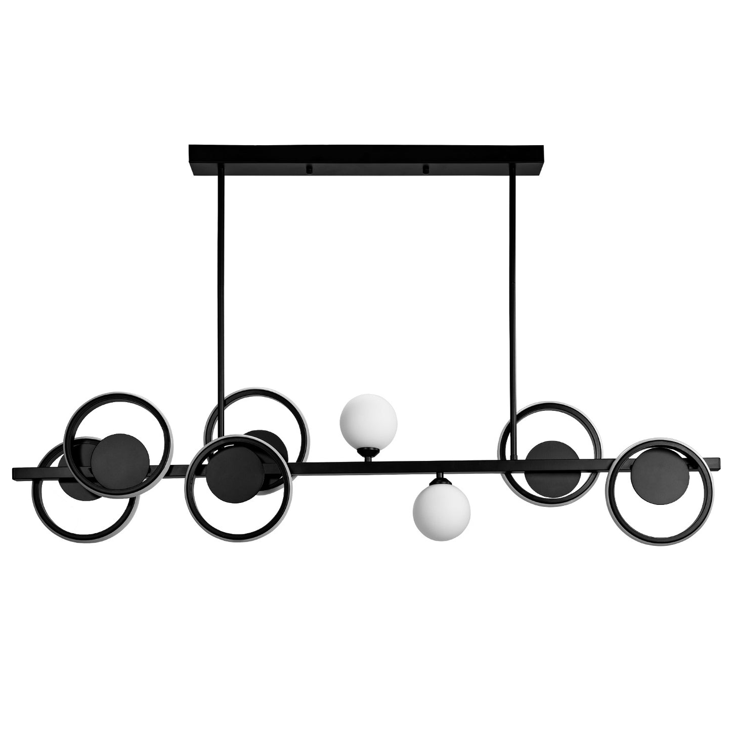 Lustra Tavan Led App1199-cp Black  1