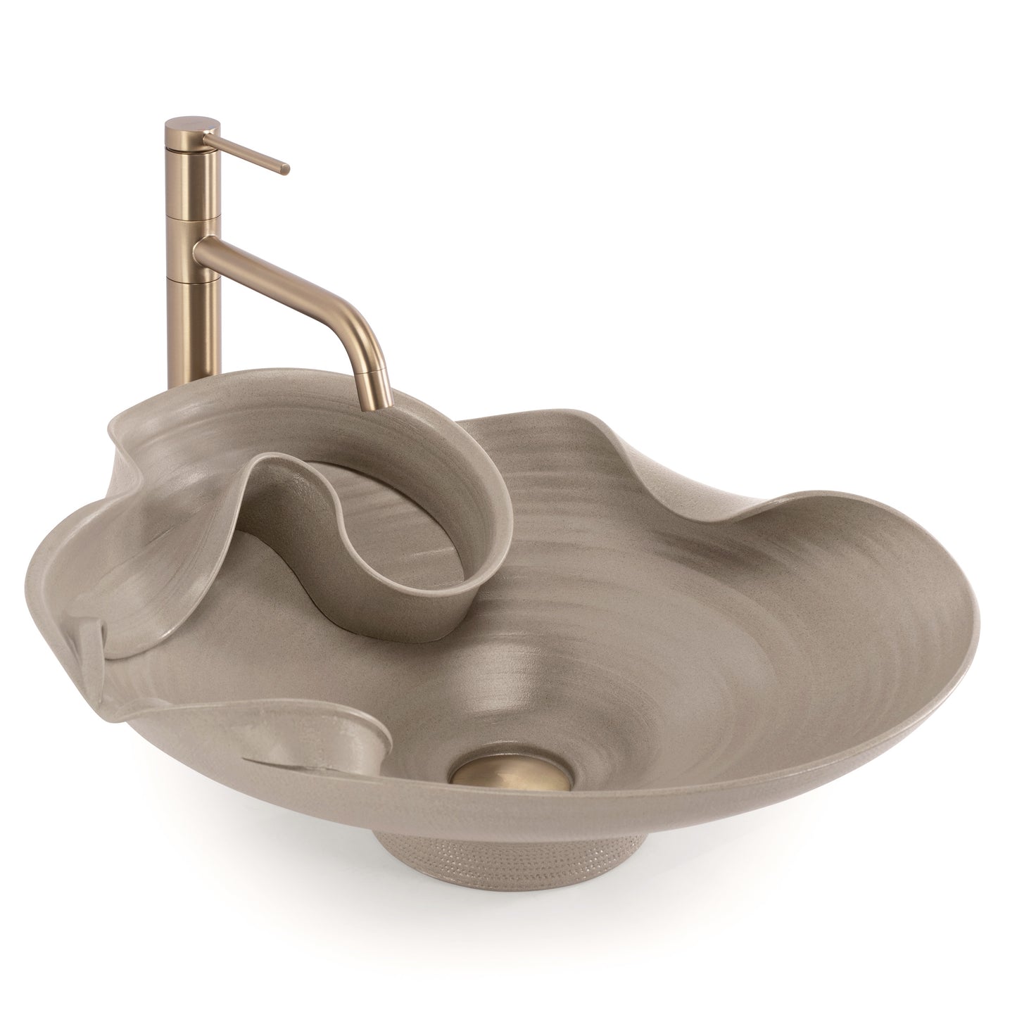 Lavoar ceramic pentru blat REA HM-12 Handmade ART  5