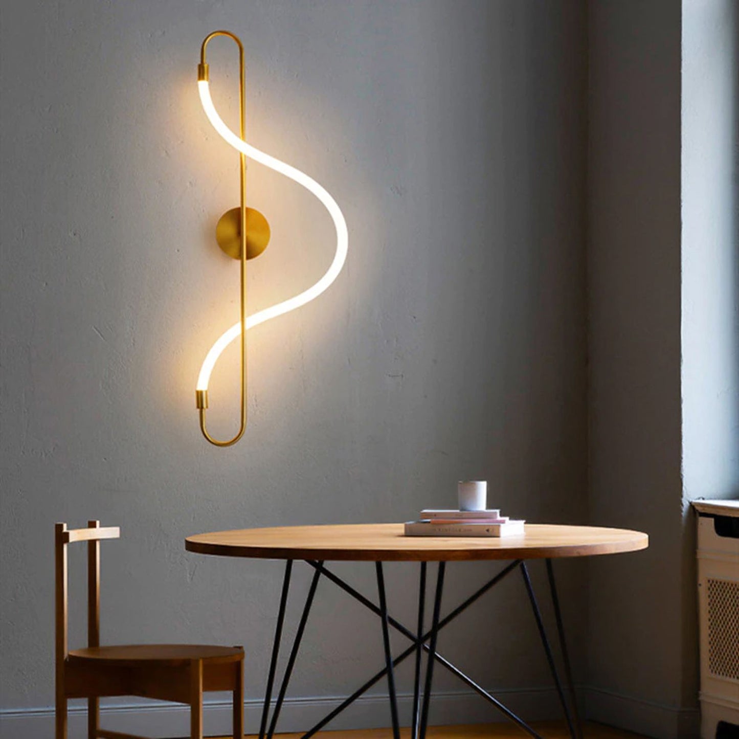 Lampa LED APP858-W Long Gold 2
