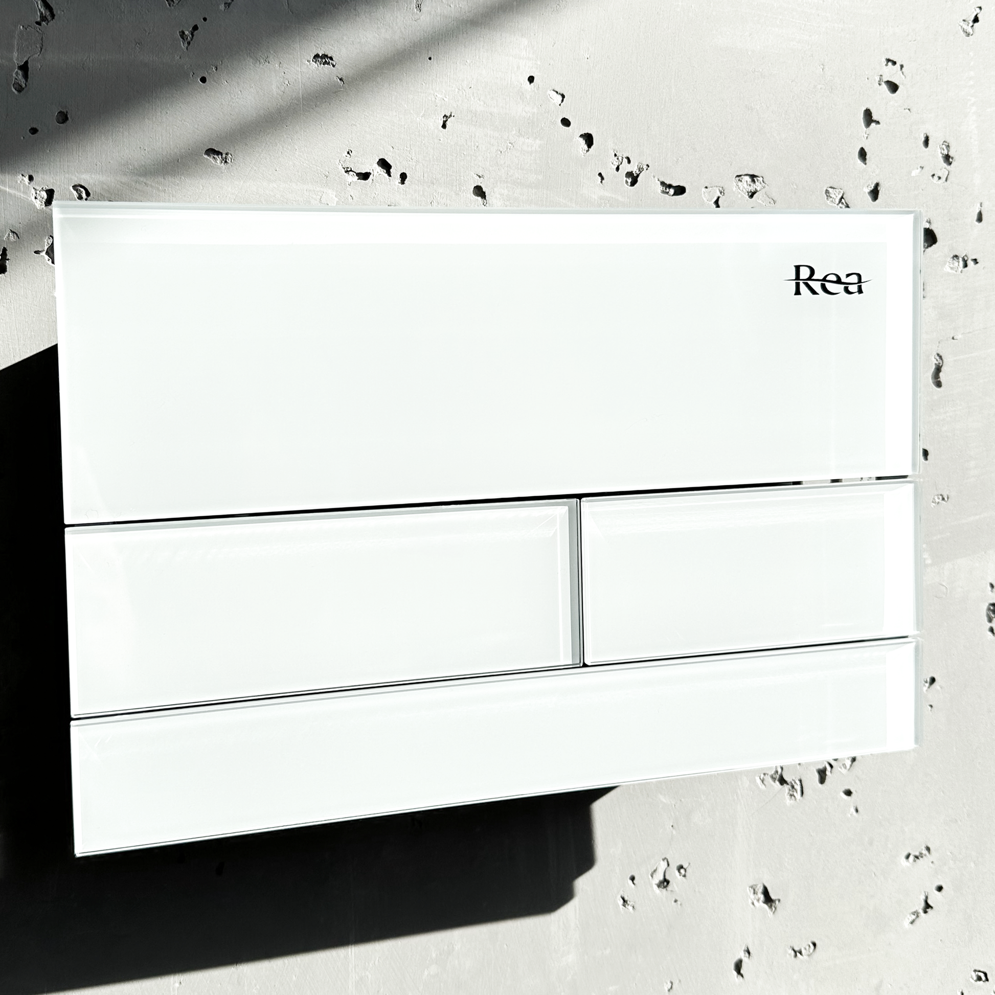 Clapeta Pentru Rezervor Incastrat K011a-q Rea T White Glass  3