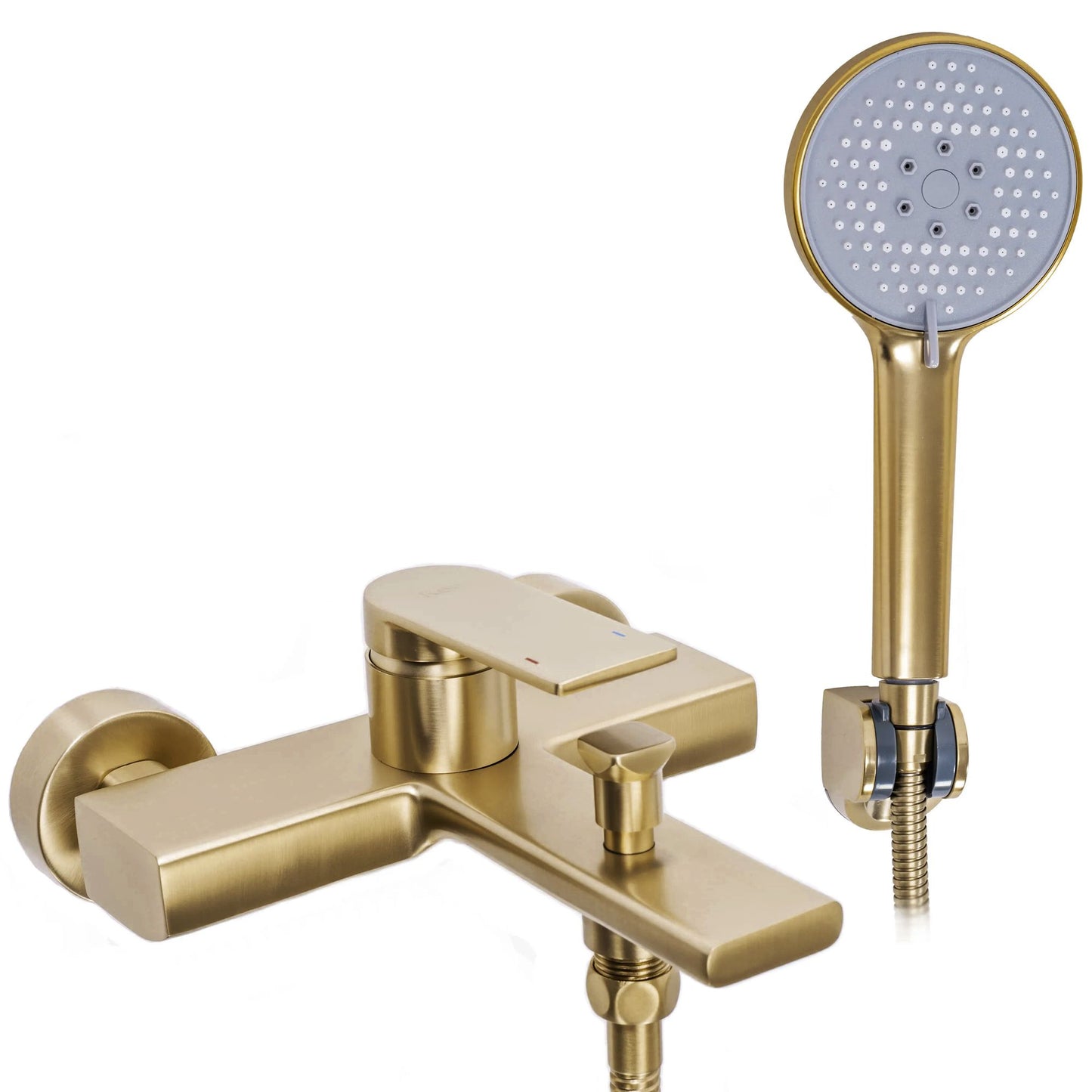 Baterie pentru cadă REA Verso Brush  Gold  1