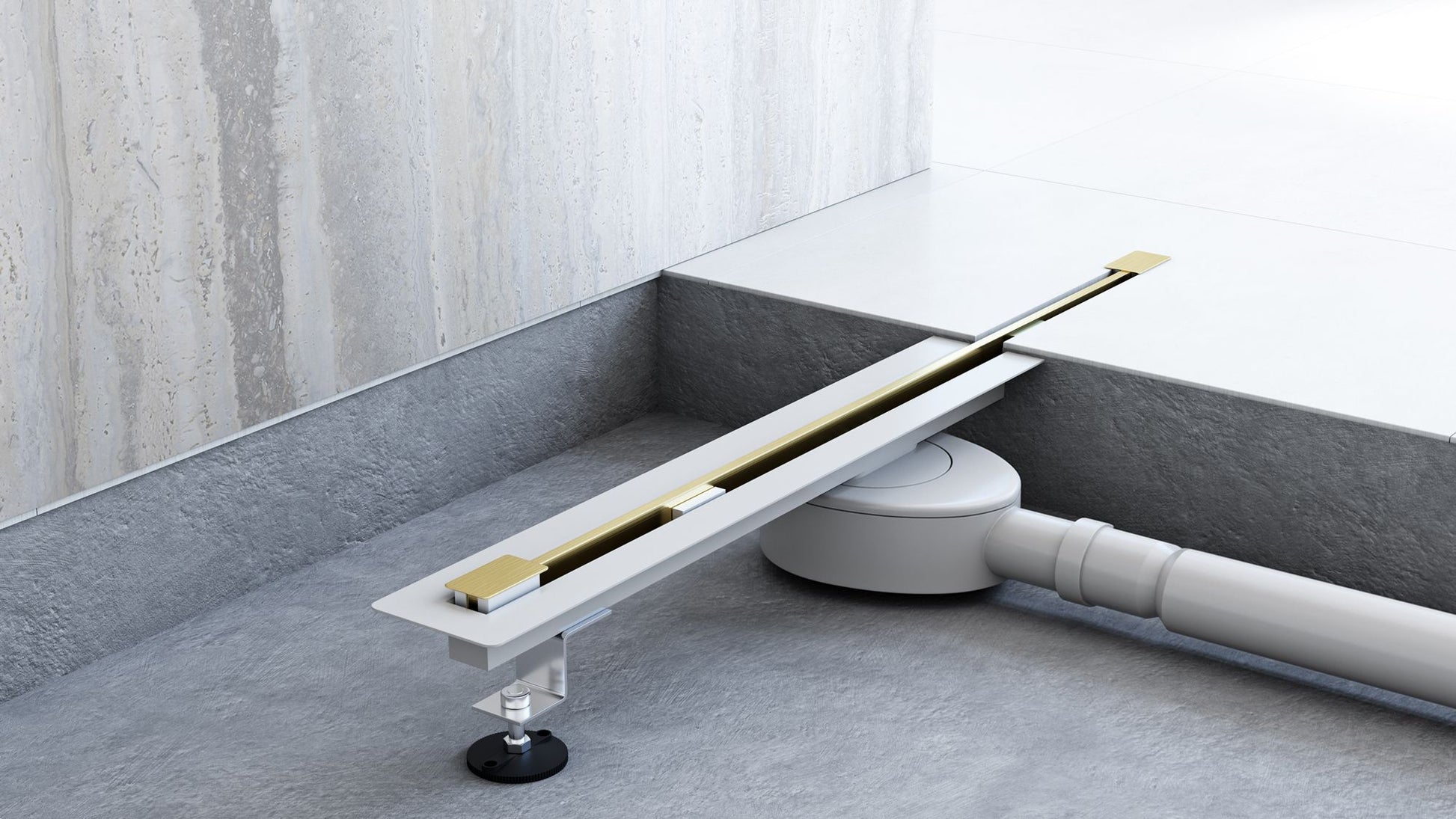 Rigola dus Rea Neo Ultra Slim Mirror Gold Pro 70 4