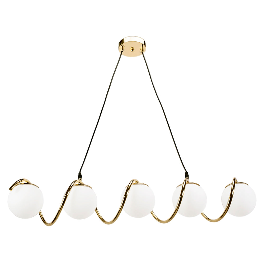 Lampă Suspendată APP1780-5CP Gold  1
