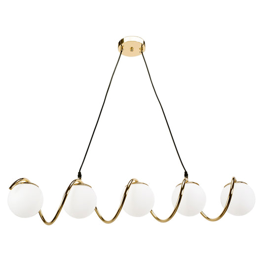 Lampă Suspendată APP1780-5CP Gold  1