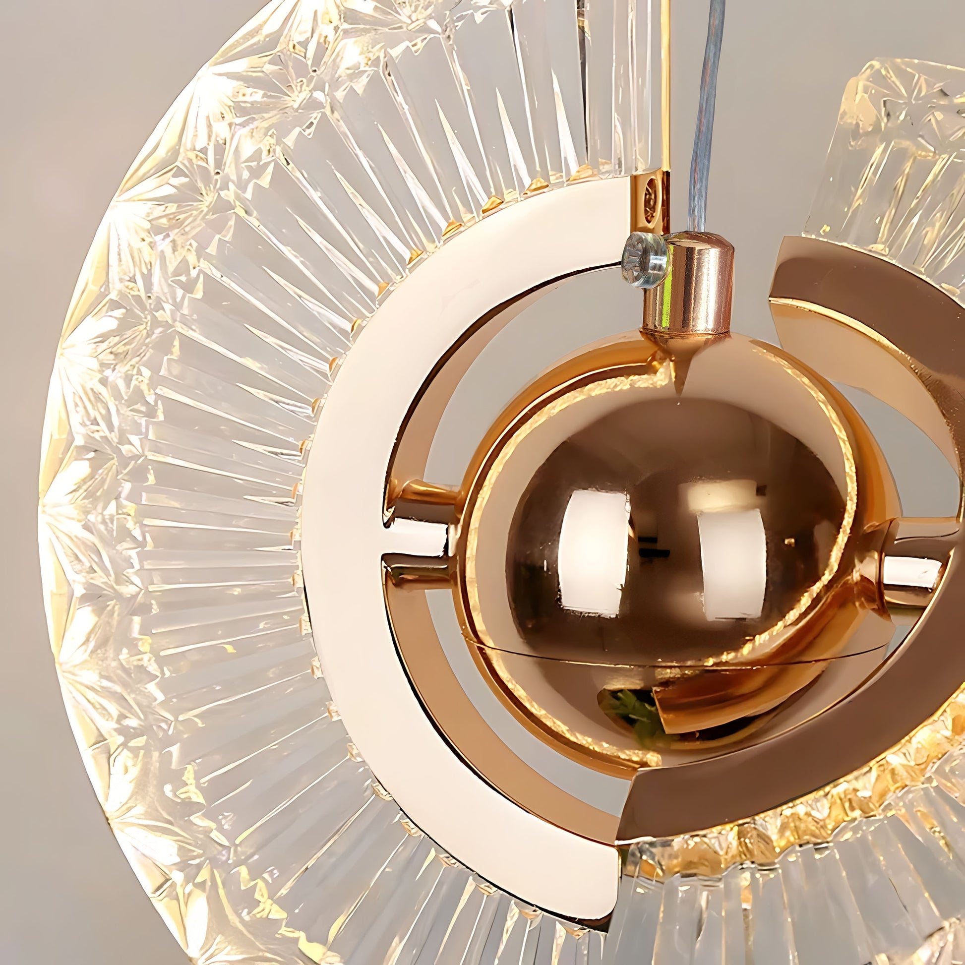 Lampa Led Lhj108-2cp Gold  12