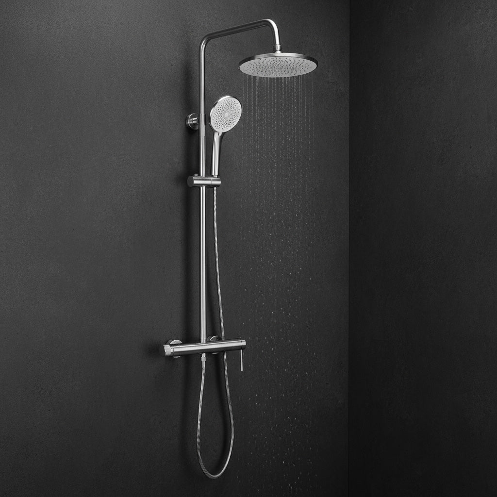 Set Dus Rea Foss Clif Brush Nickel  2