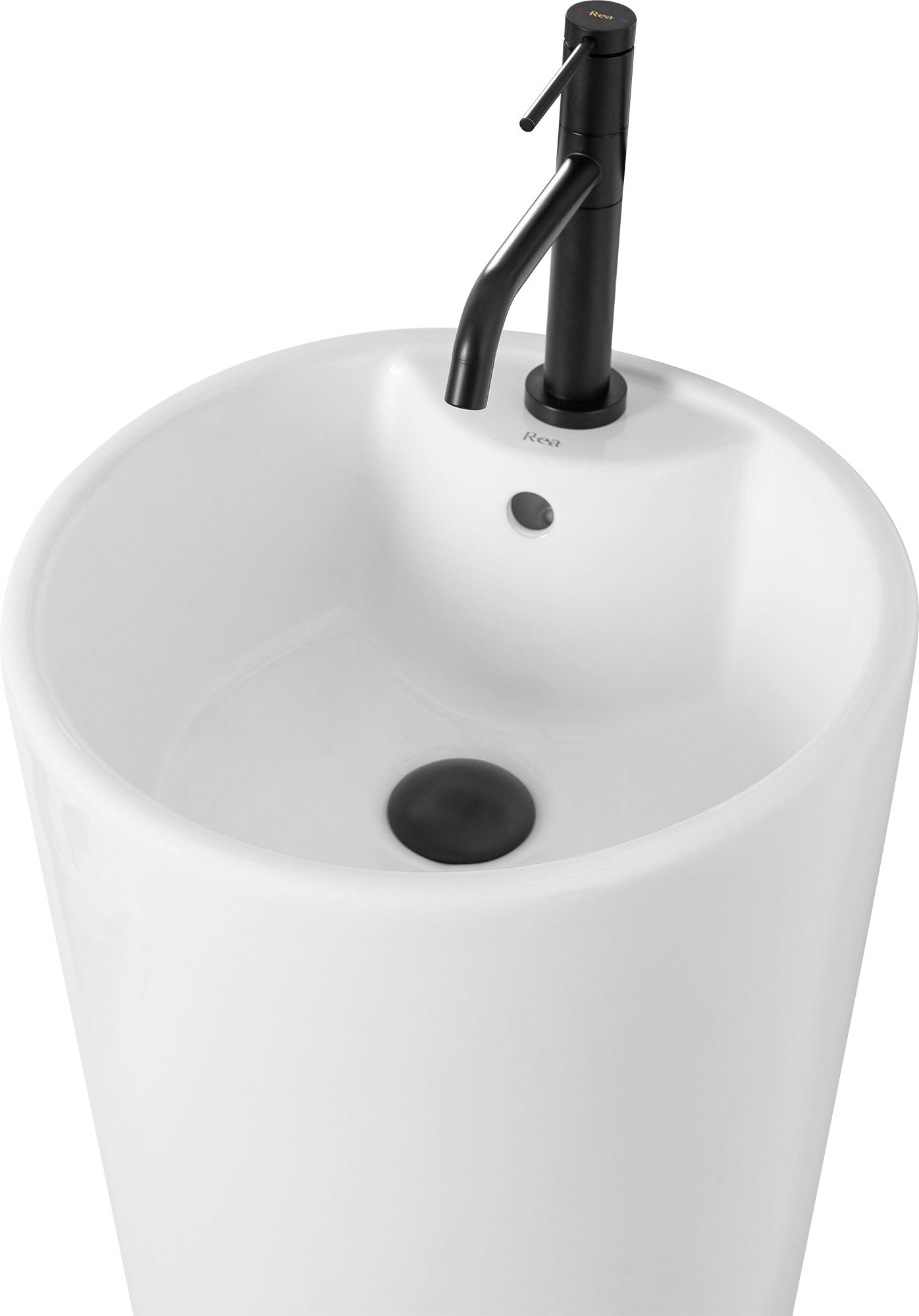 Lavoar freestanding de sine stătător Rea BLANKA Alb  2