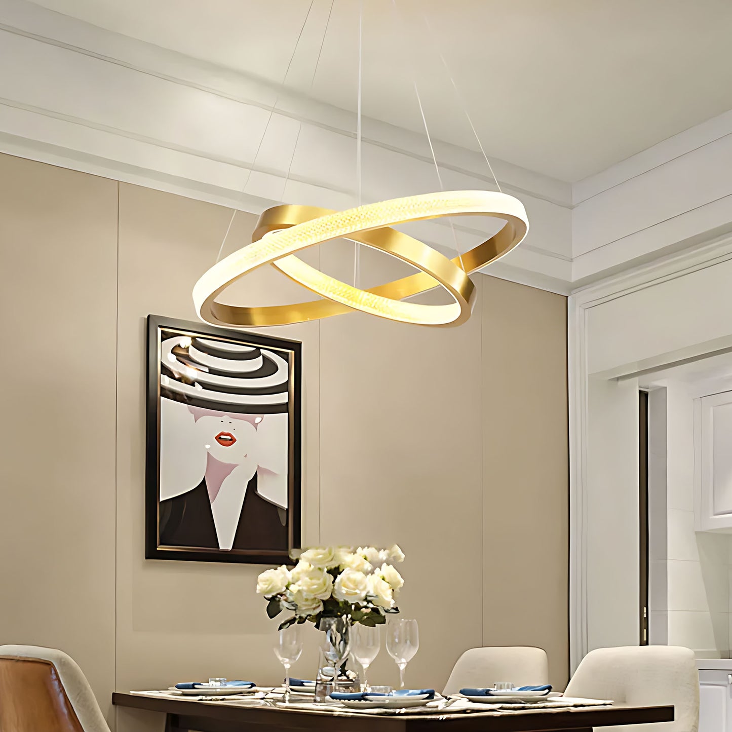 Lampa Led App1772-cp Gold Brush  5