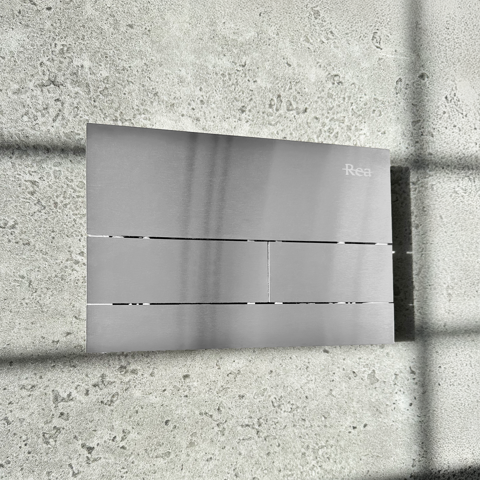 Cadru Wc Încastrat K011a-q Rea Cu Buton T Brush Steel  8