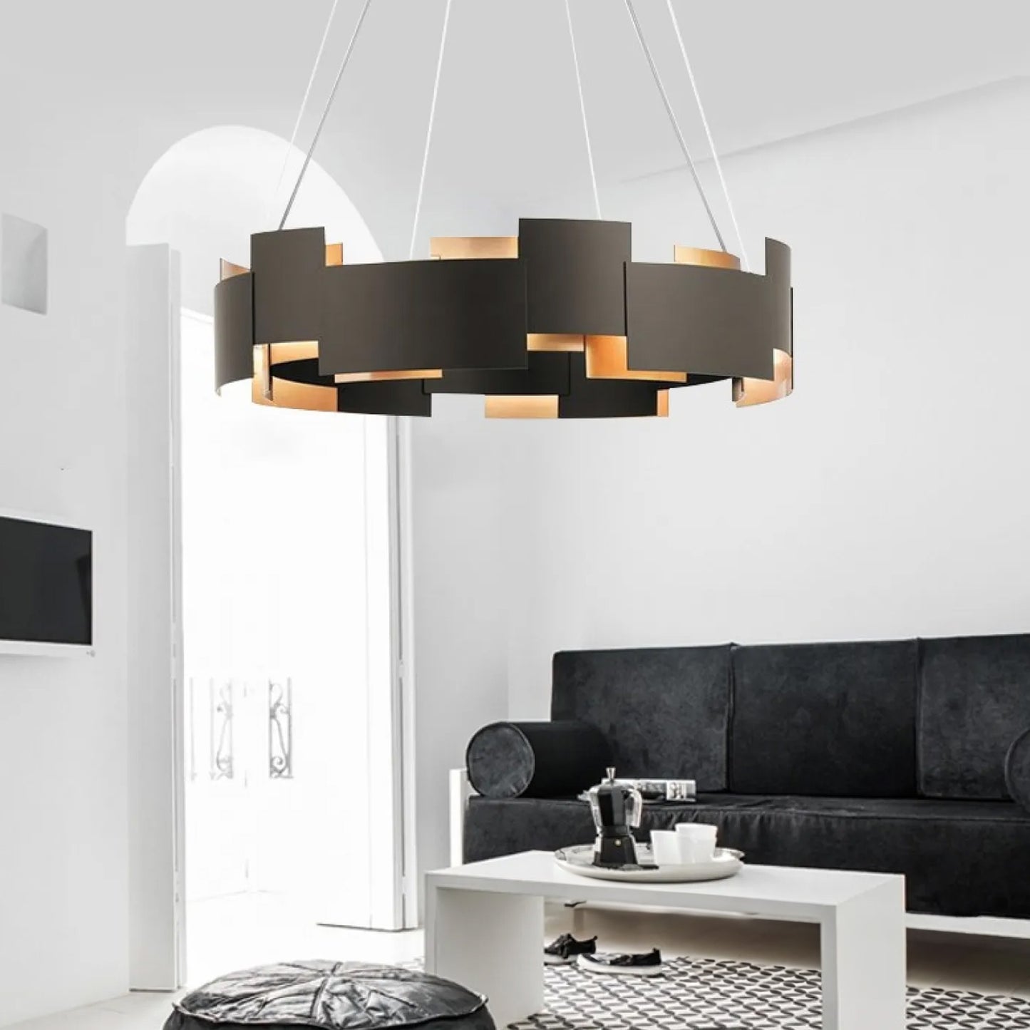 Lampă Suspendată Black APP1561-6CP  4