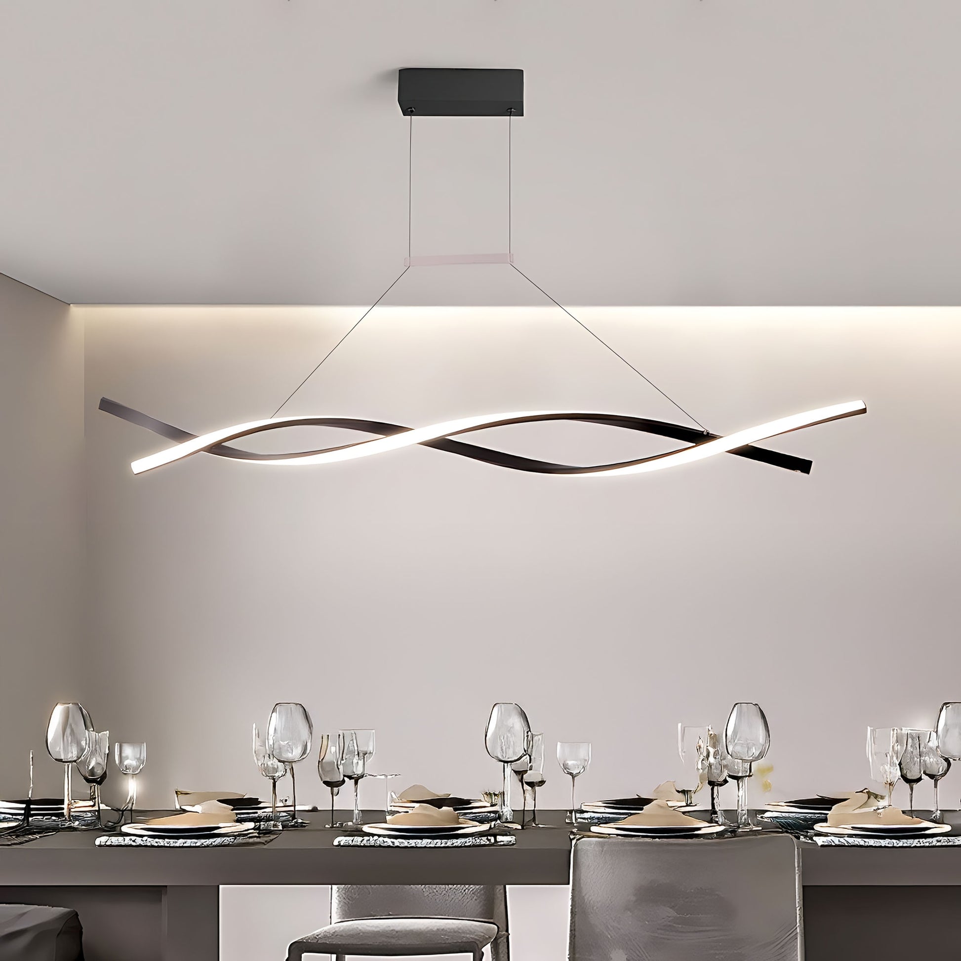 Lampa Led Lhj020-cp Black  8
