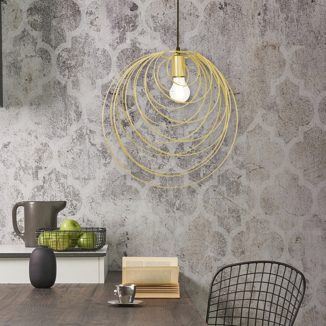 Lampa De Tavan Gold APP428-1CP  4
