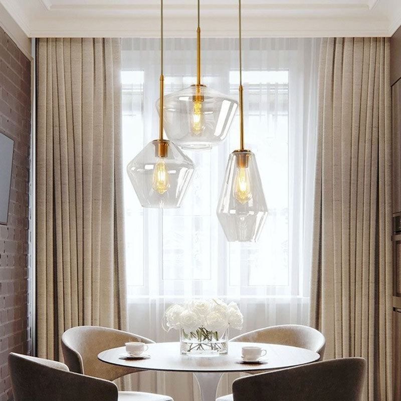 Plafoniera Din Sticlă APP438-1CP  5