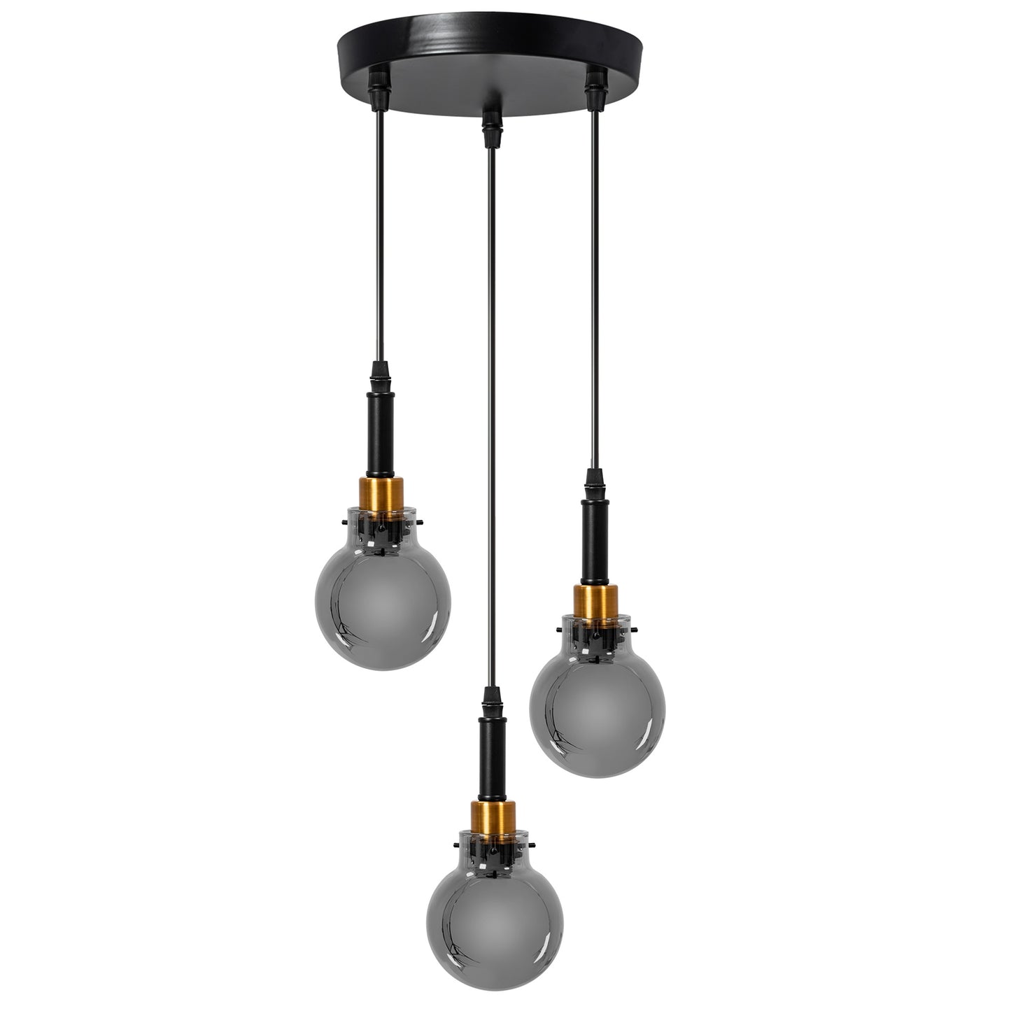 Lampă Suspendată APP1125-3CP Black Gold  3