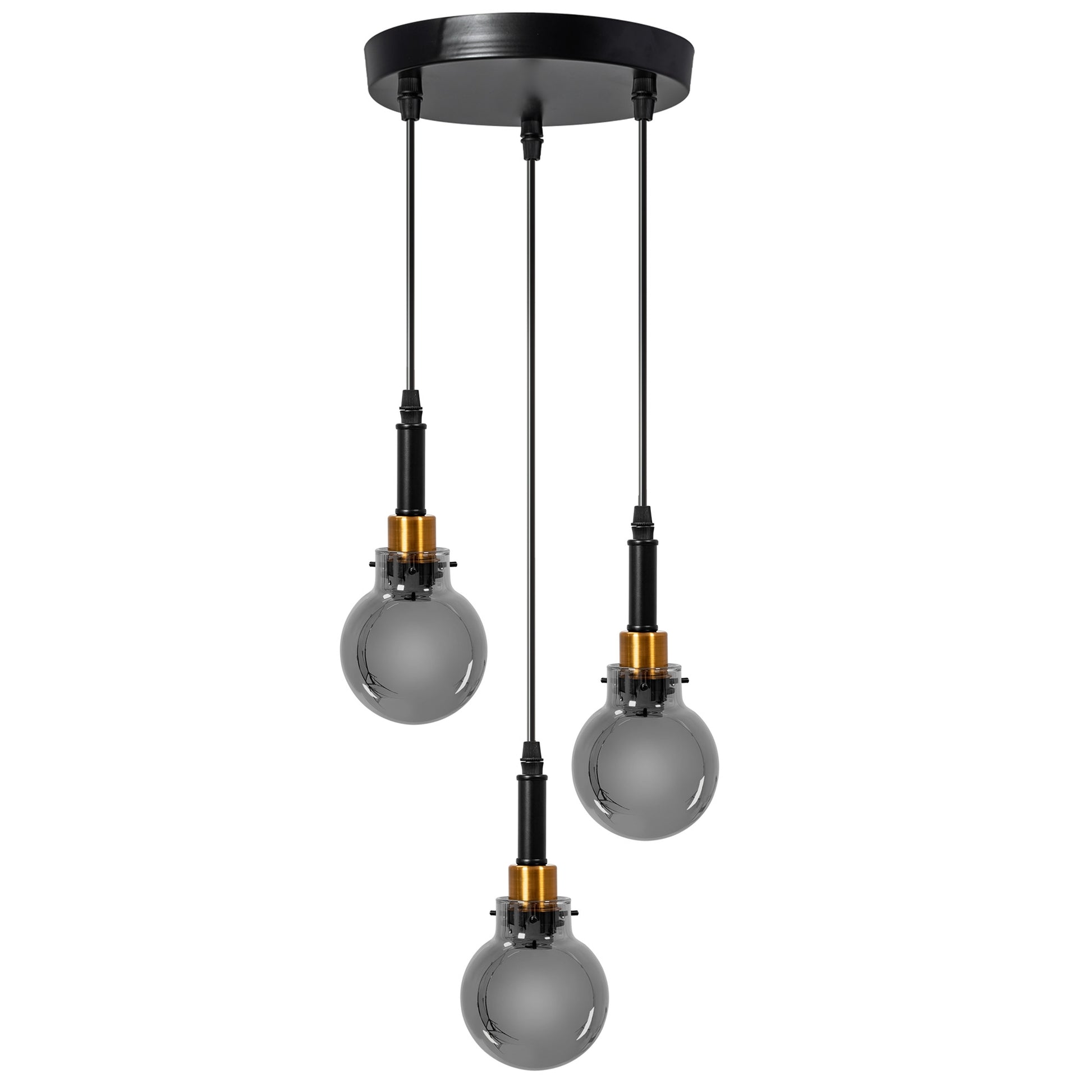 Lampă Suspendată APP1125-3CP Black Gold  3