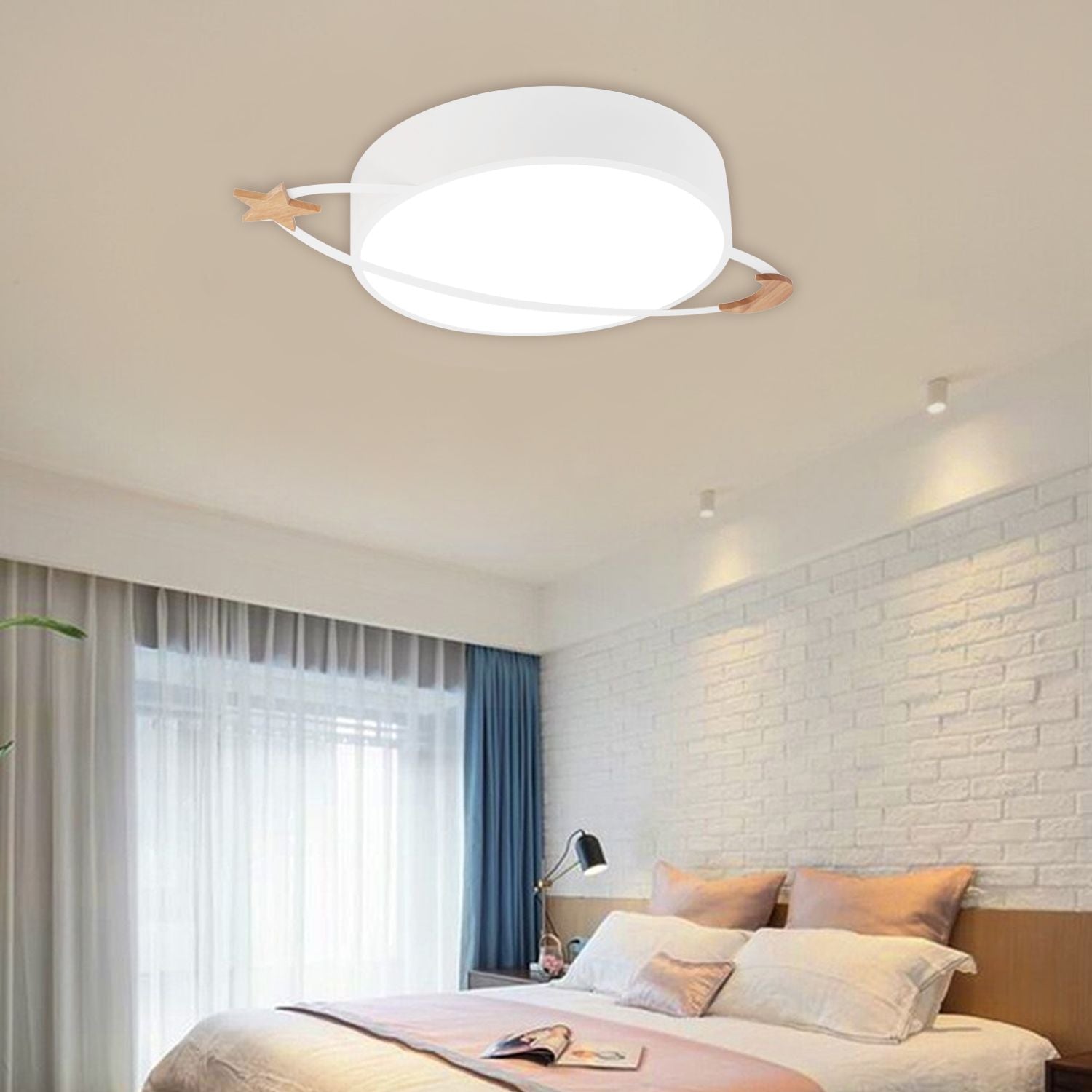 Lampa Plafoniera Moon White APP865-C 6