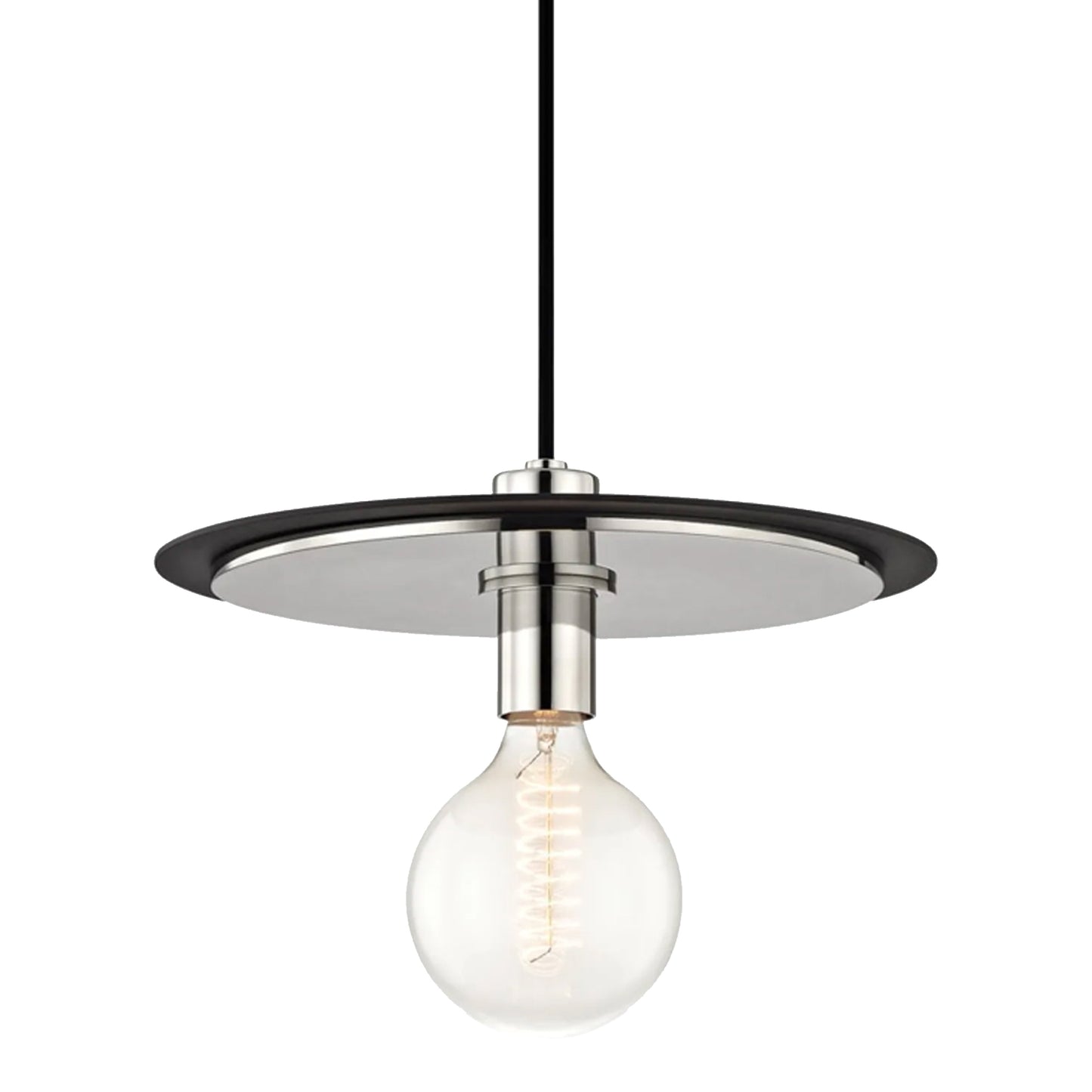 Lampă Suspendată APP1214-1CP Black  1