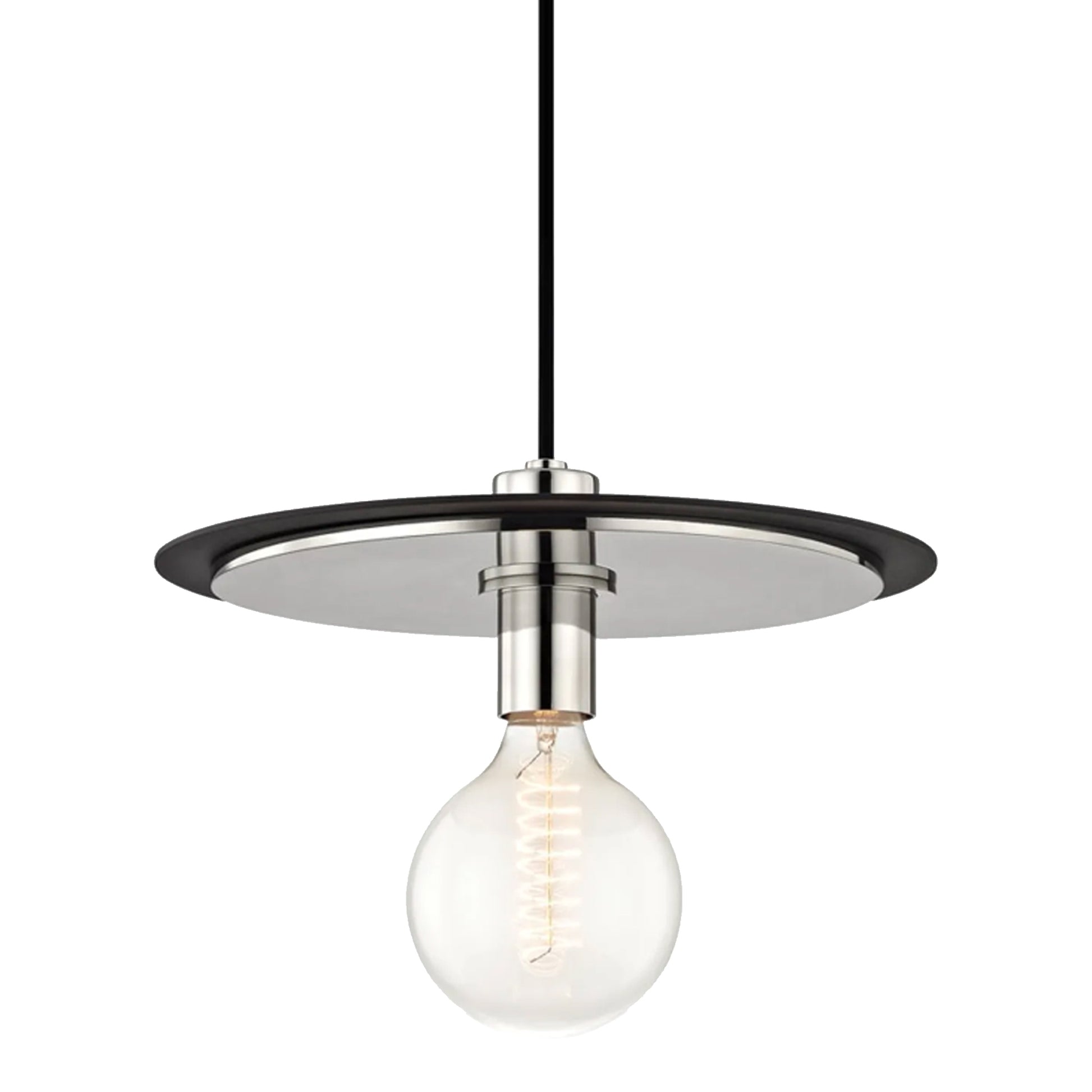Lampă Suspendată APP1214-1CP Black  1
