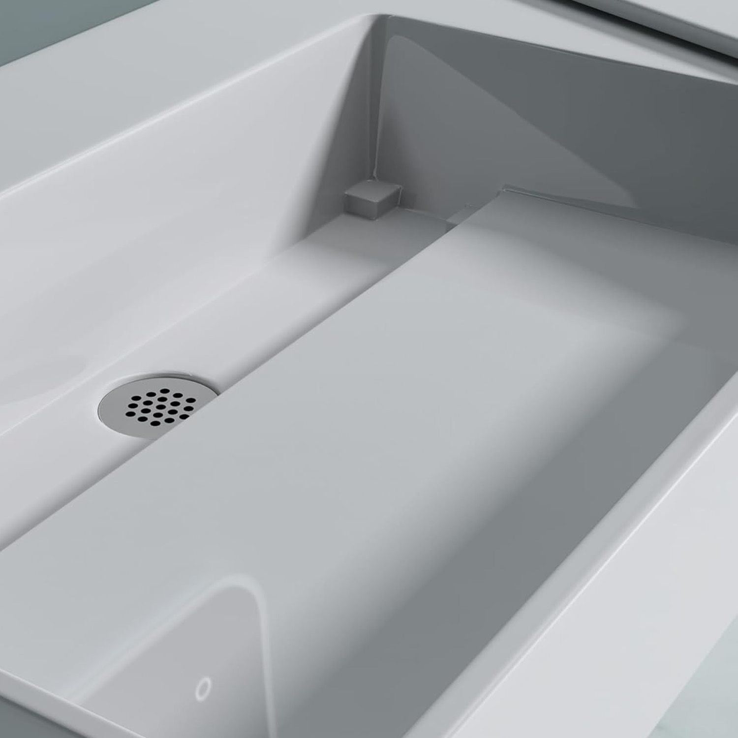 Lavoar pentru blat Archi 90 CM White 6