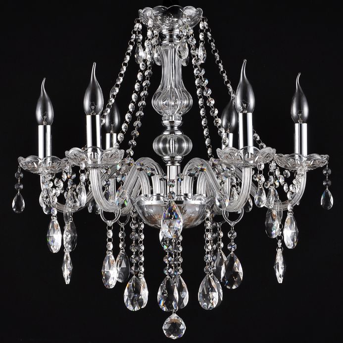 Candelabru cu lampă de cristal 392183  3