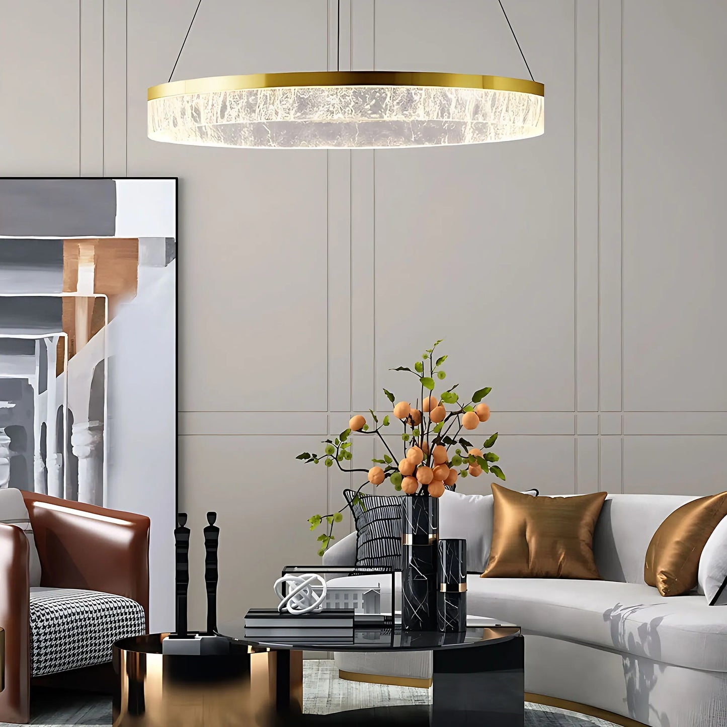 Lampa LED LHJ046-CP 50 cm GOLD  8