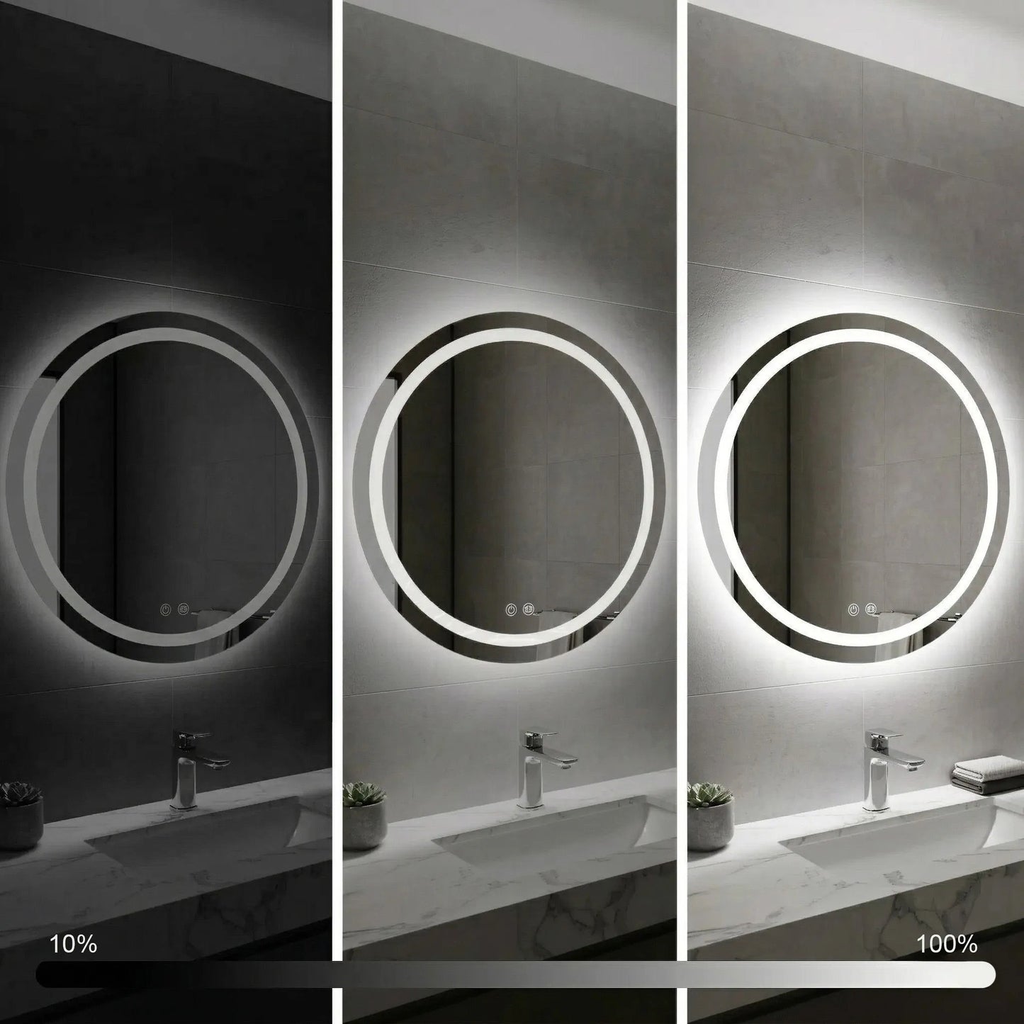 Oglindă LED SOFT 90  8