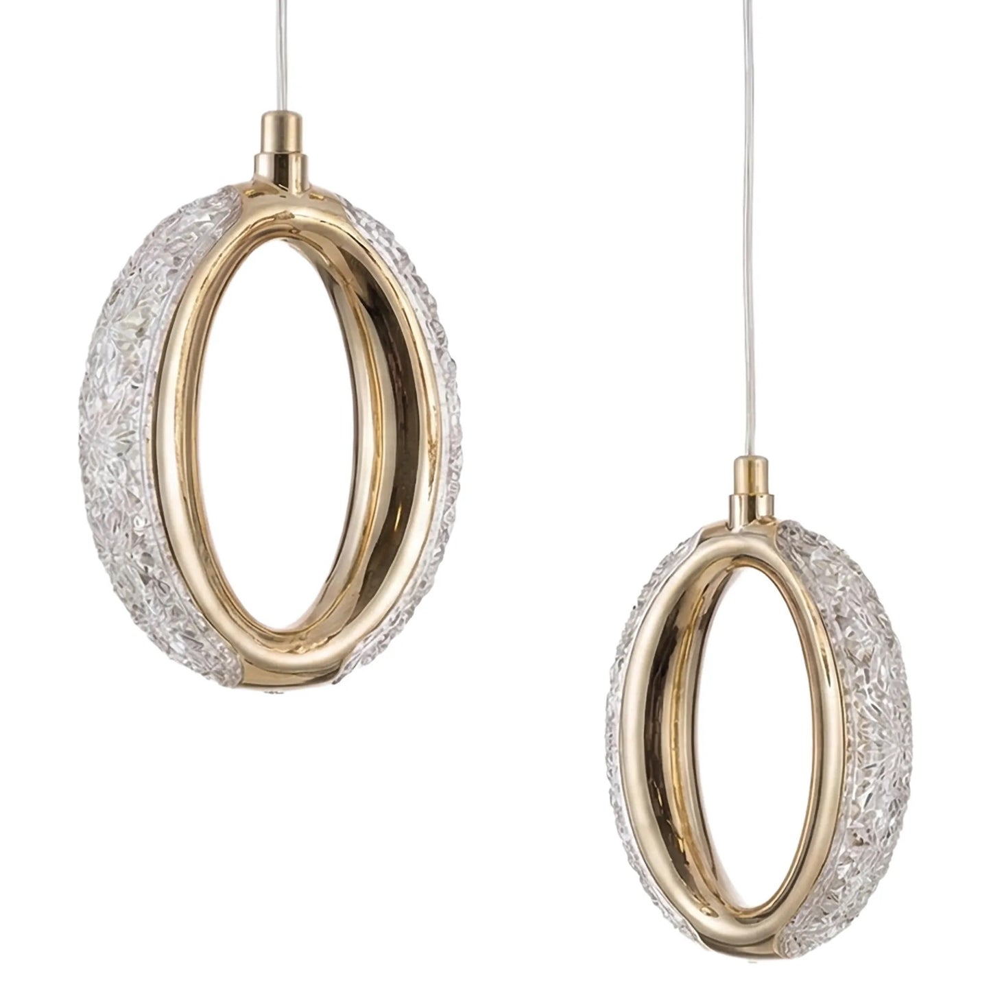 LAMPĂ LED SUSPENDATĂ DE TAVAN G176-3CP GOLD  8