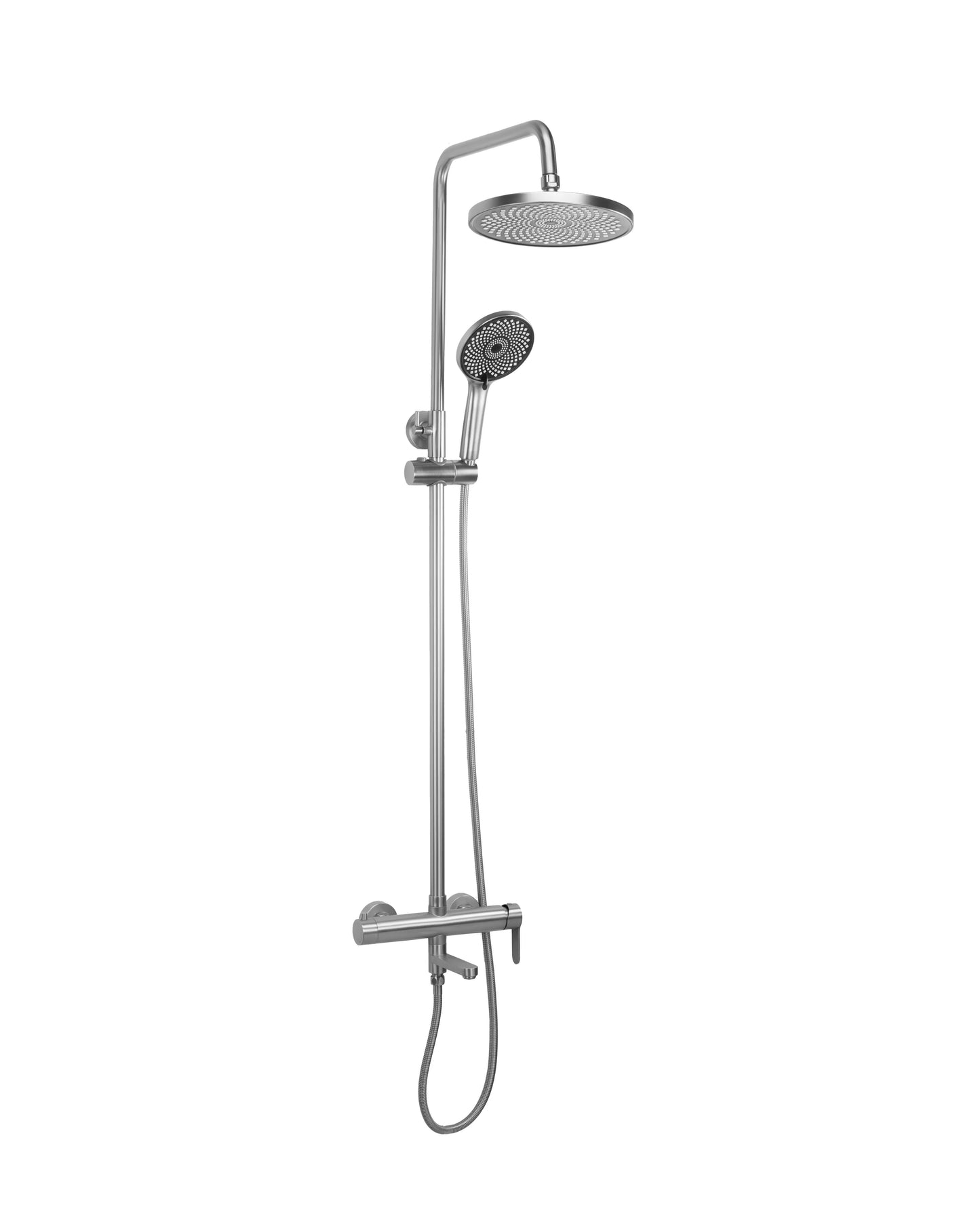 Set de Duș Rea Arcos brush nickle  8