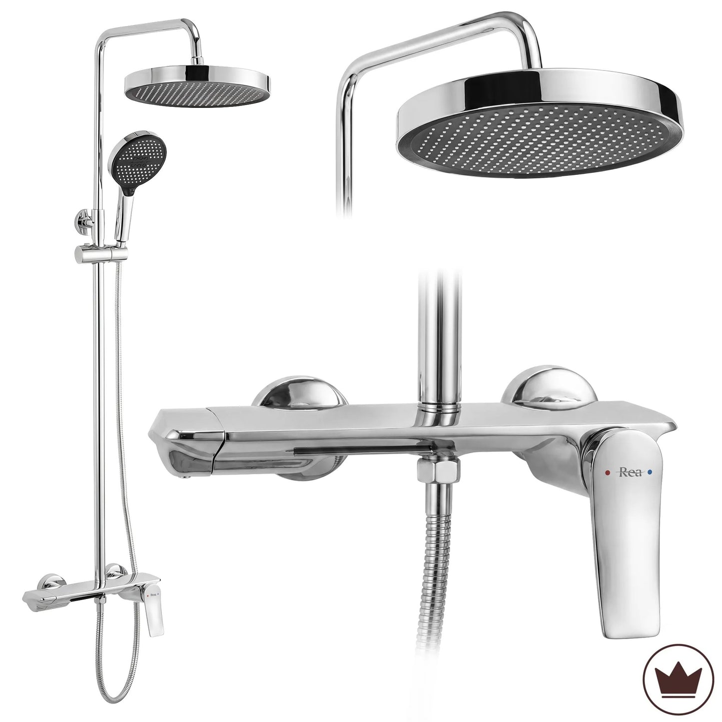 Set dus Rea Vision Chrome  8