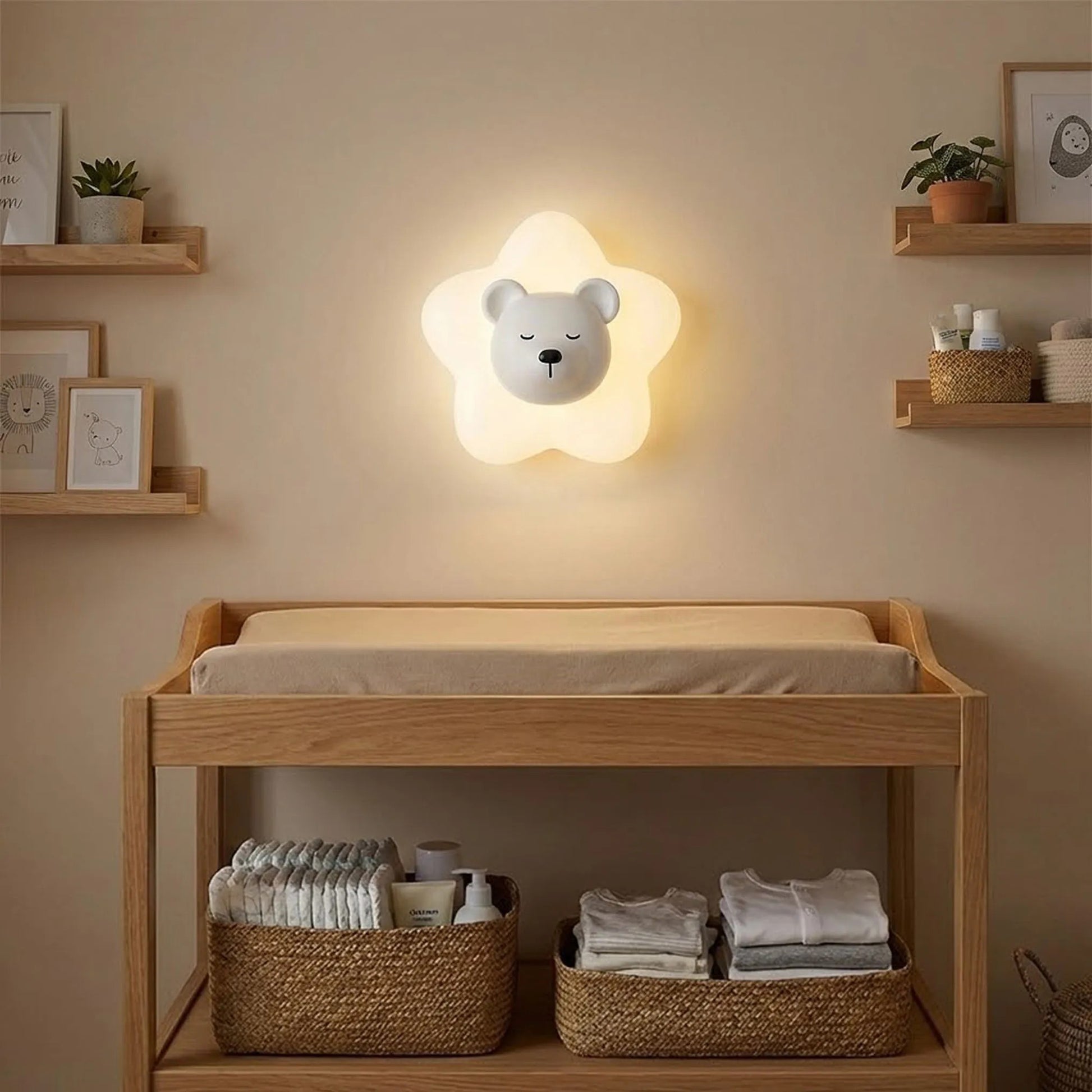 APLICĂ DE PERETE LED G181-W WHITE BEAR  8