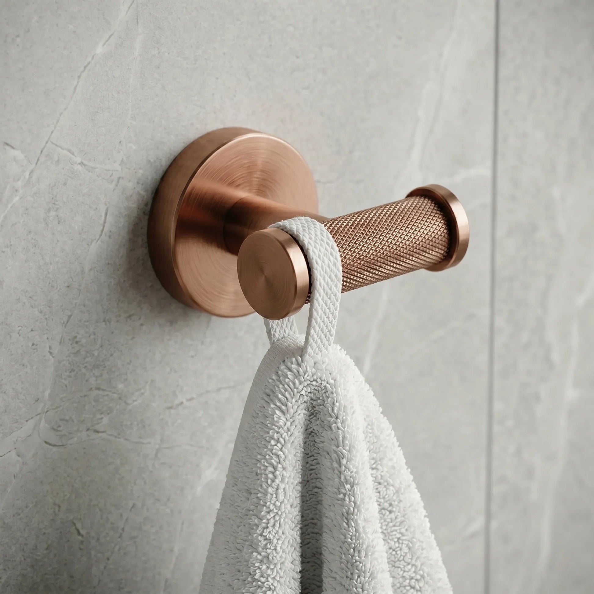Cuier dublu 6612 Modern Copper Brush  8