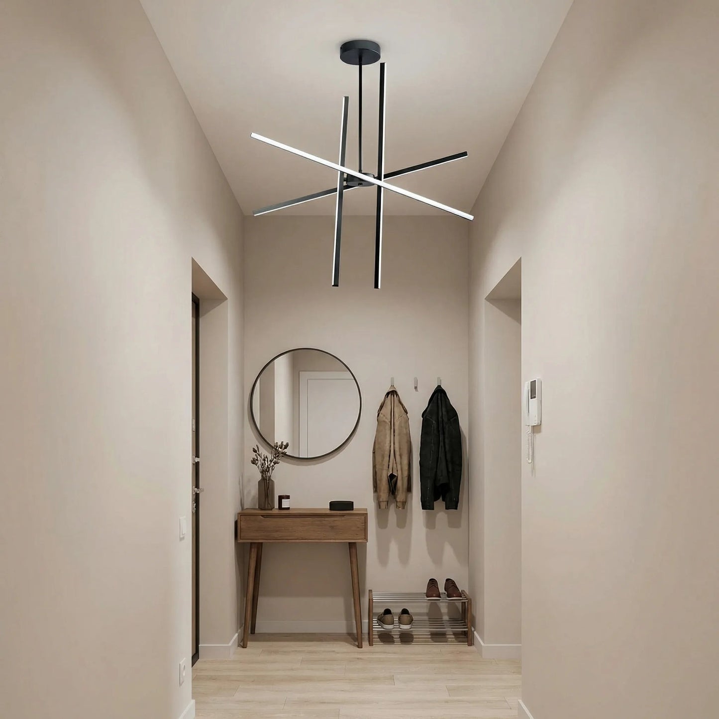 Lampă de tavan LED APP1929-CP Black  8