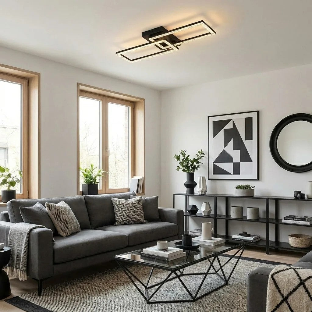 Lampă de tavan LED G155-C Black  8