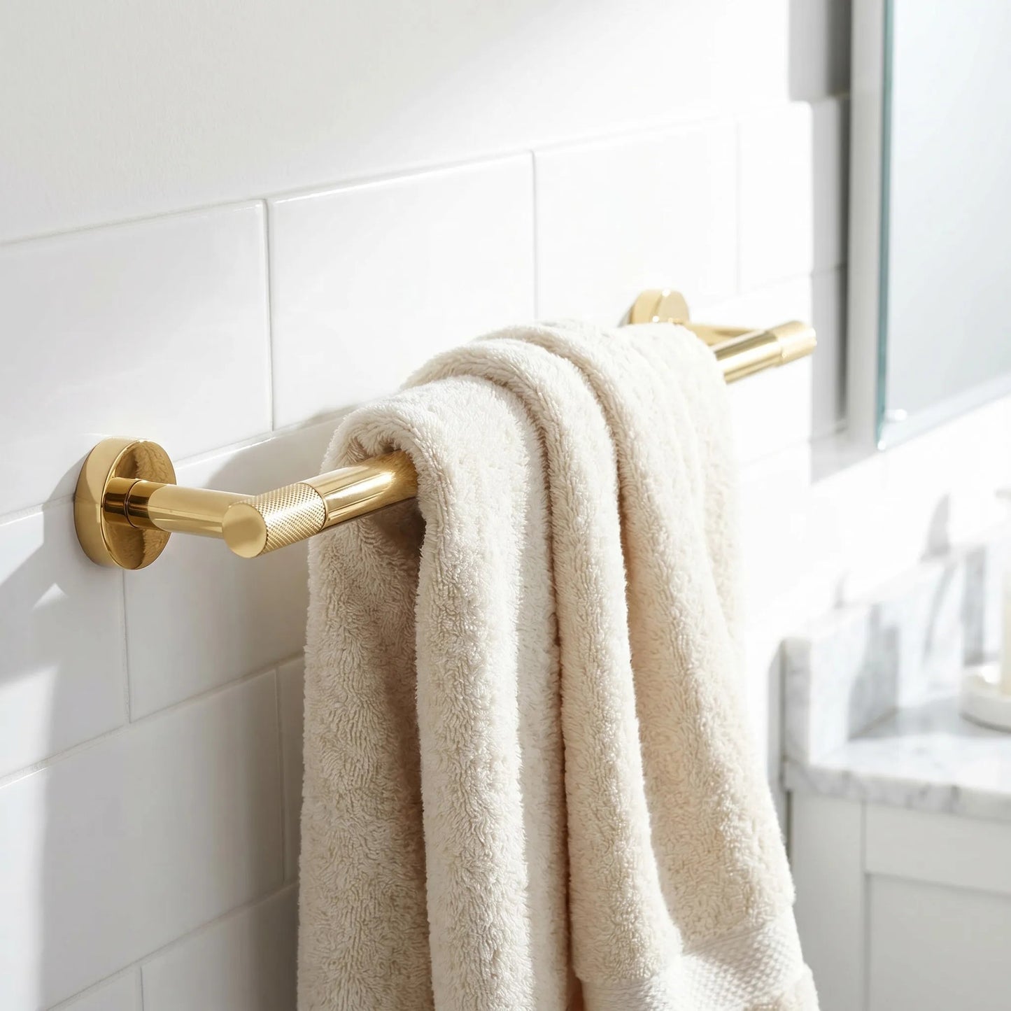 Cuier de baie 6603 Modern Gold  8